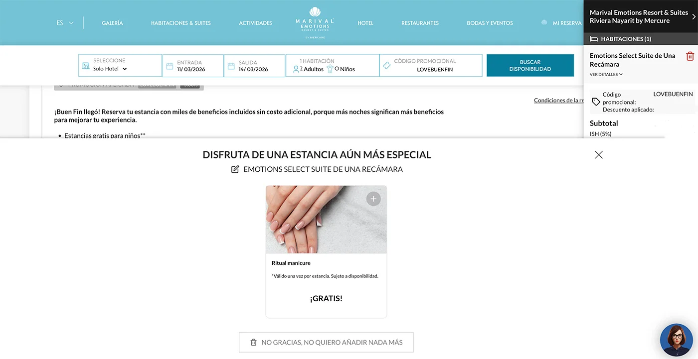 Perks Marival Emotions